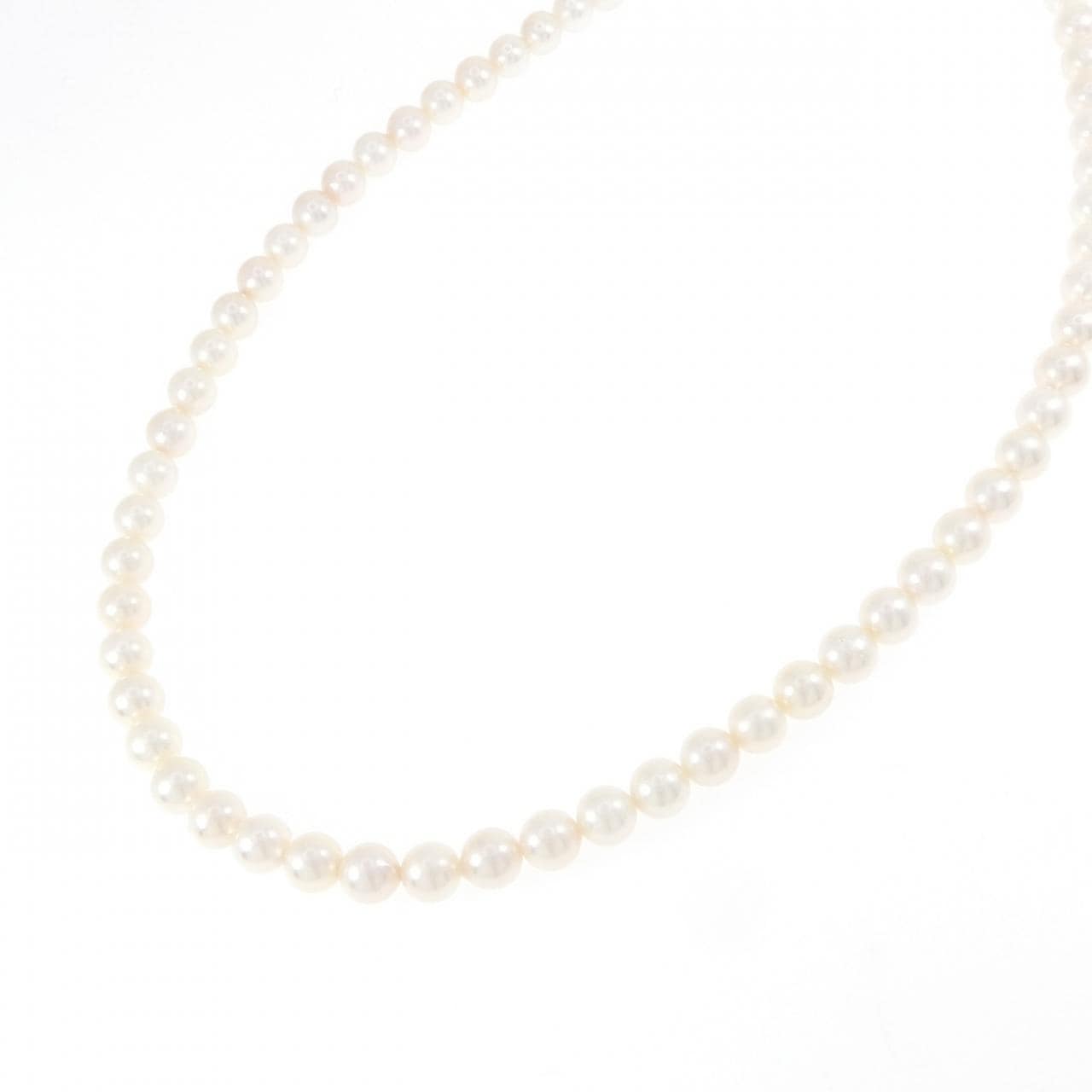 シルバークラスプ アコヤパール ネックレス 6-6.5mm