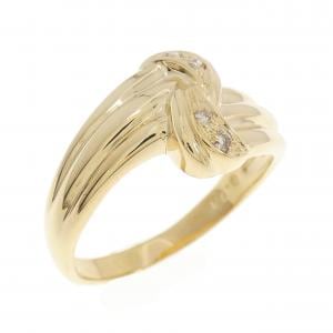 K18YG ダイヤモンド リング 0.04CT