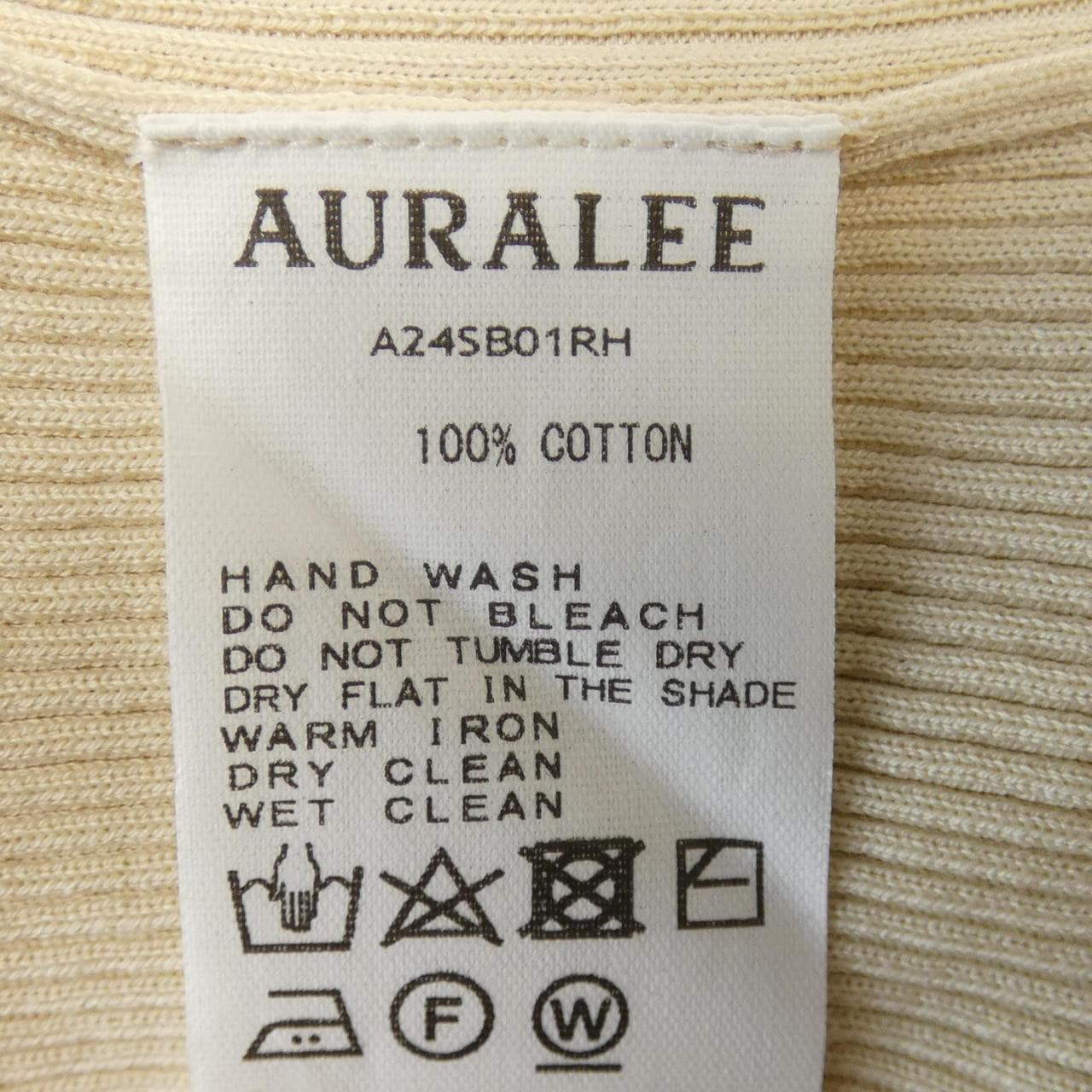 オーラリー AURALEE A24SB01RH ニット