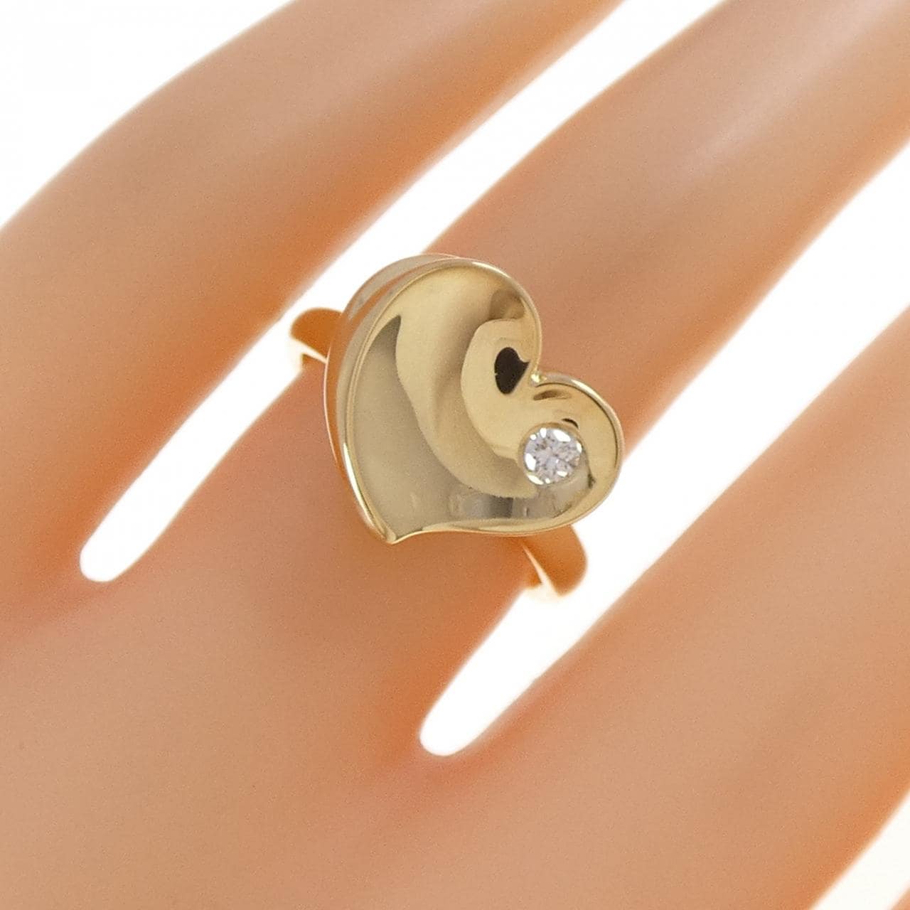 ミキモト ダイヤモンド リング 0.04CT