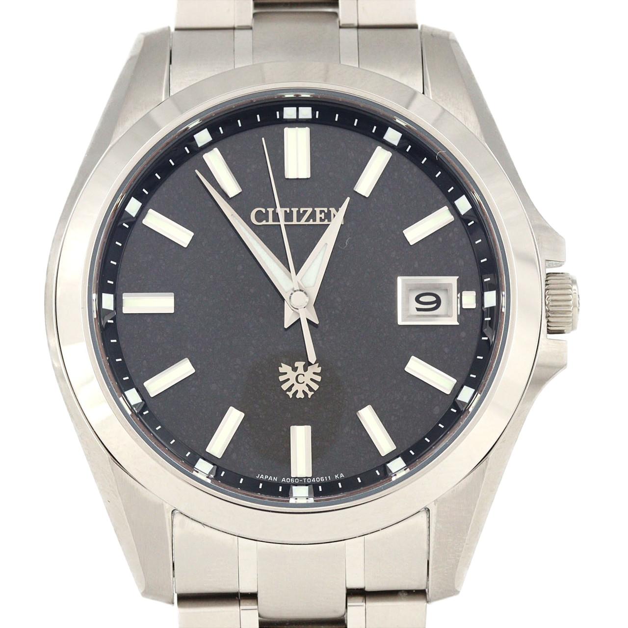 シチズン ザ･シチズン パーペチュアルカレンダー TI A060-T027351/AQ4091-56E TI ソーラークォーツ