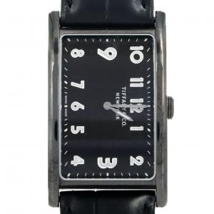 ティファニー イーストウエストブラックセンス 3744129 SS クォーツ