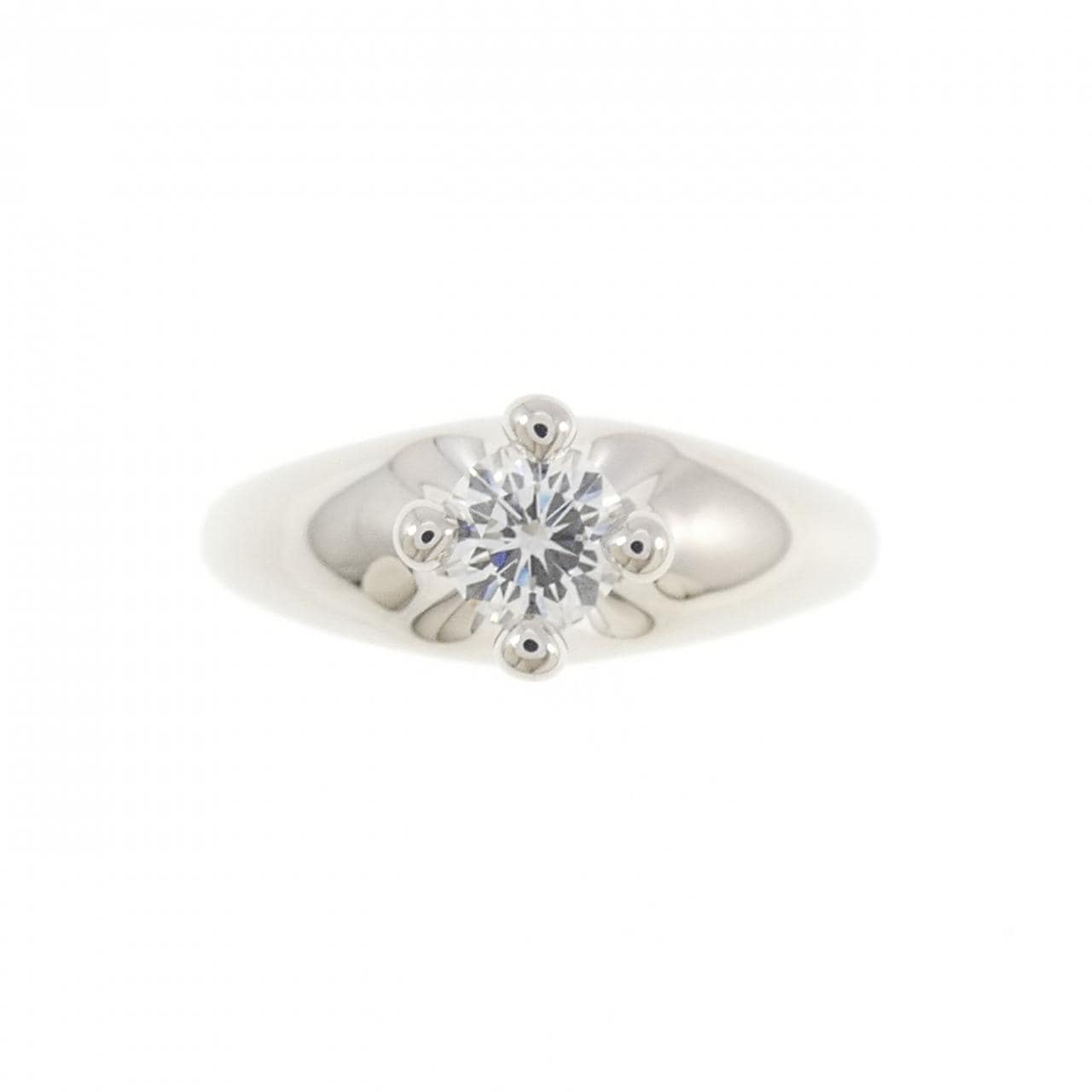 ブルガリ コロナ リング 0.309CT F VVS2