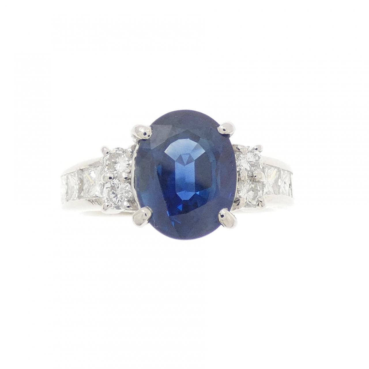 PT900 サファイヤ リング 2.56CT