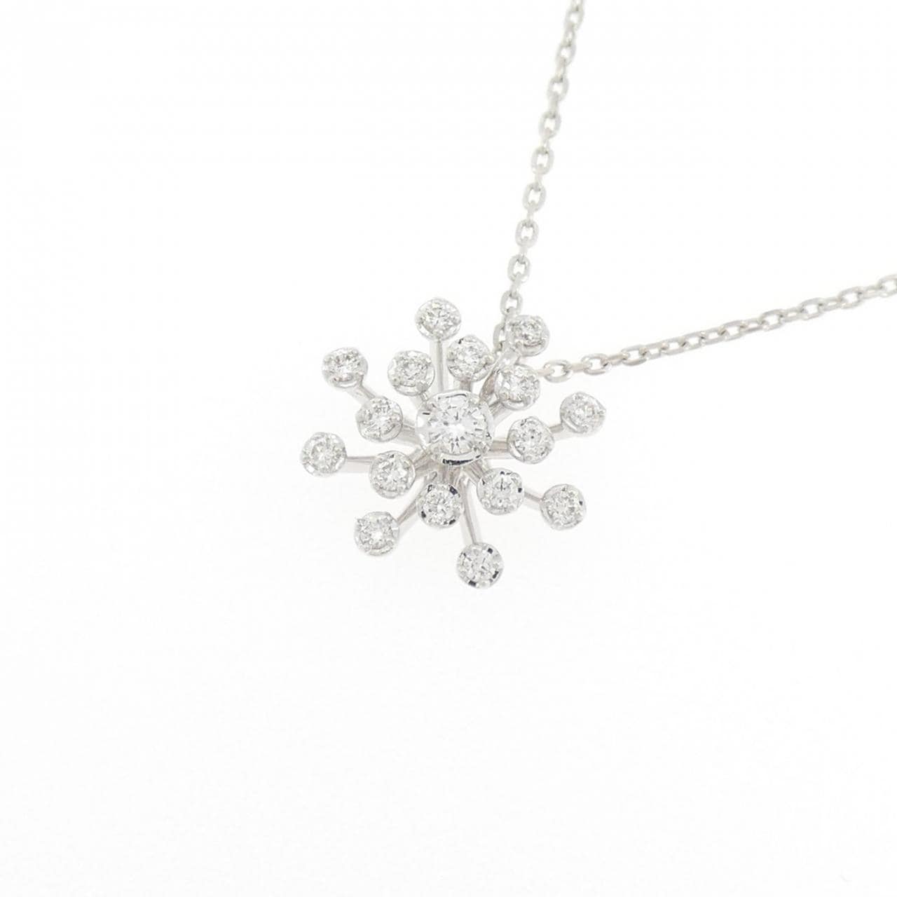 スタージュエリー ダイヤモンド ネックレス 0.11CT
