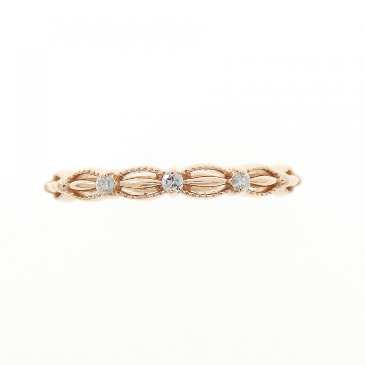 アガット ダイヤモンド リング 0.02CT
