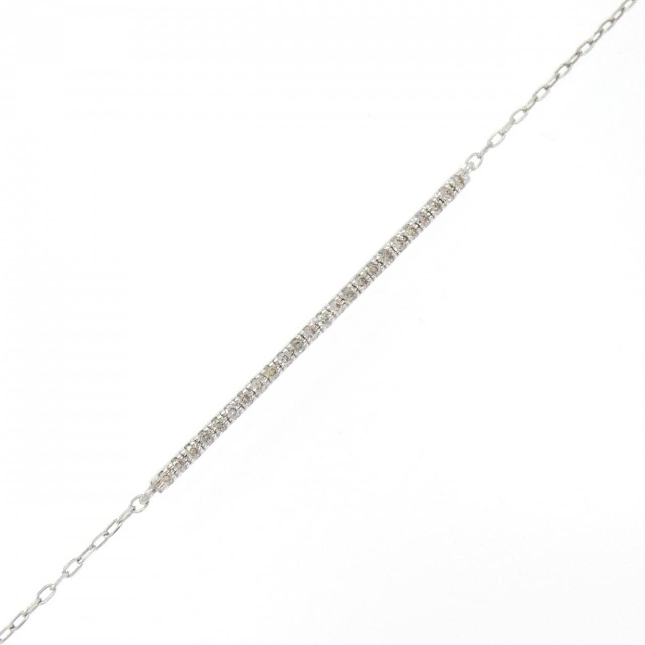 ヒロタカ ロングバー ブレスレット 0.12CT