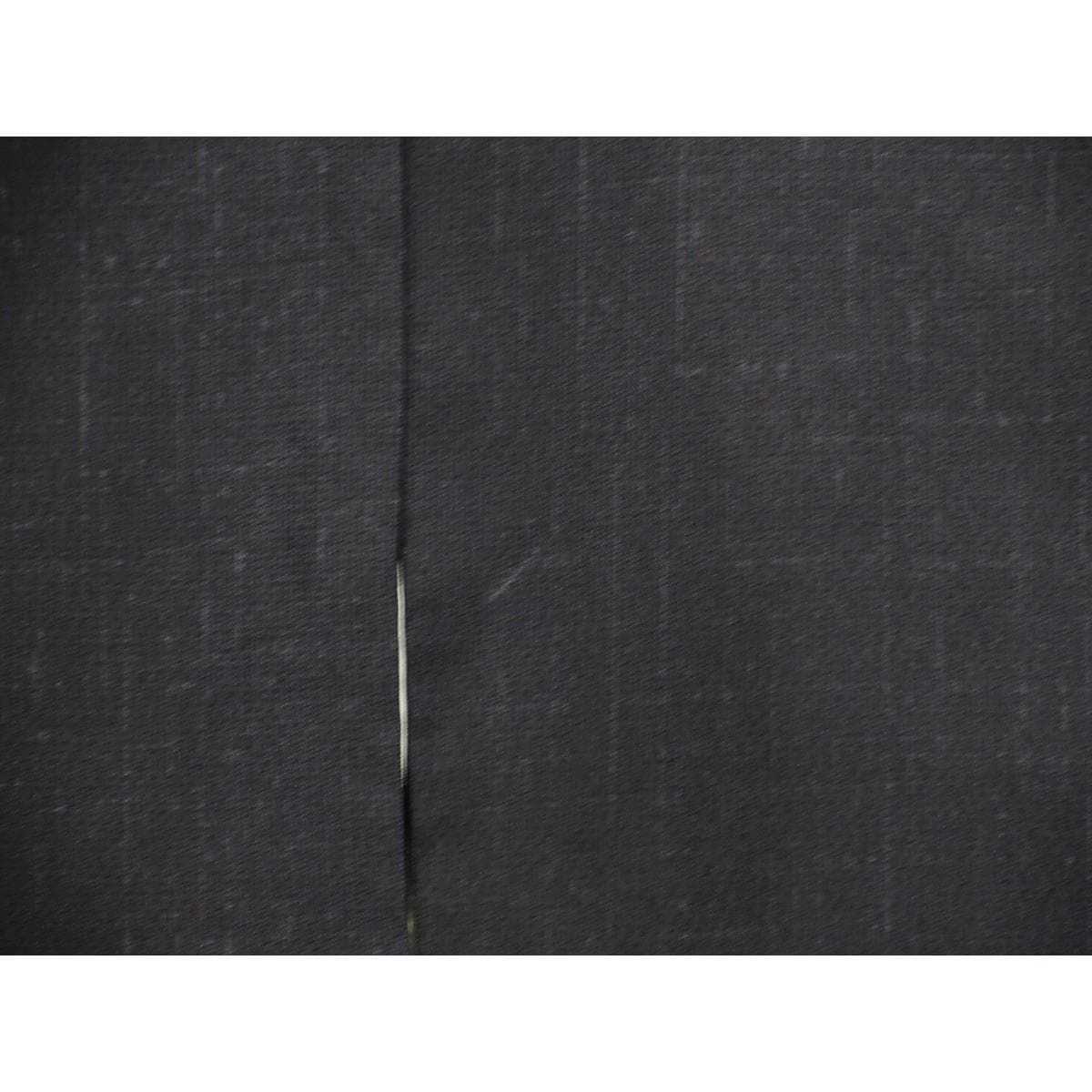 訪問着　縞大島紬　友禅加工