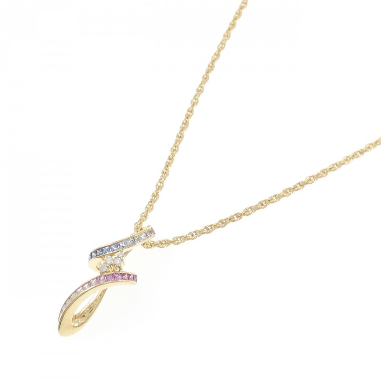 ジュネ サファイヤ ネックレス 1.38CT