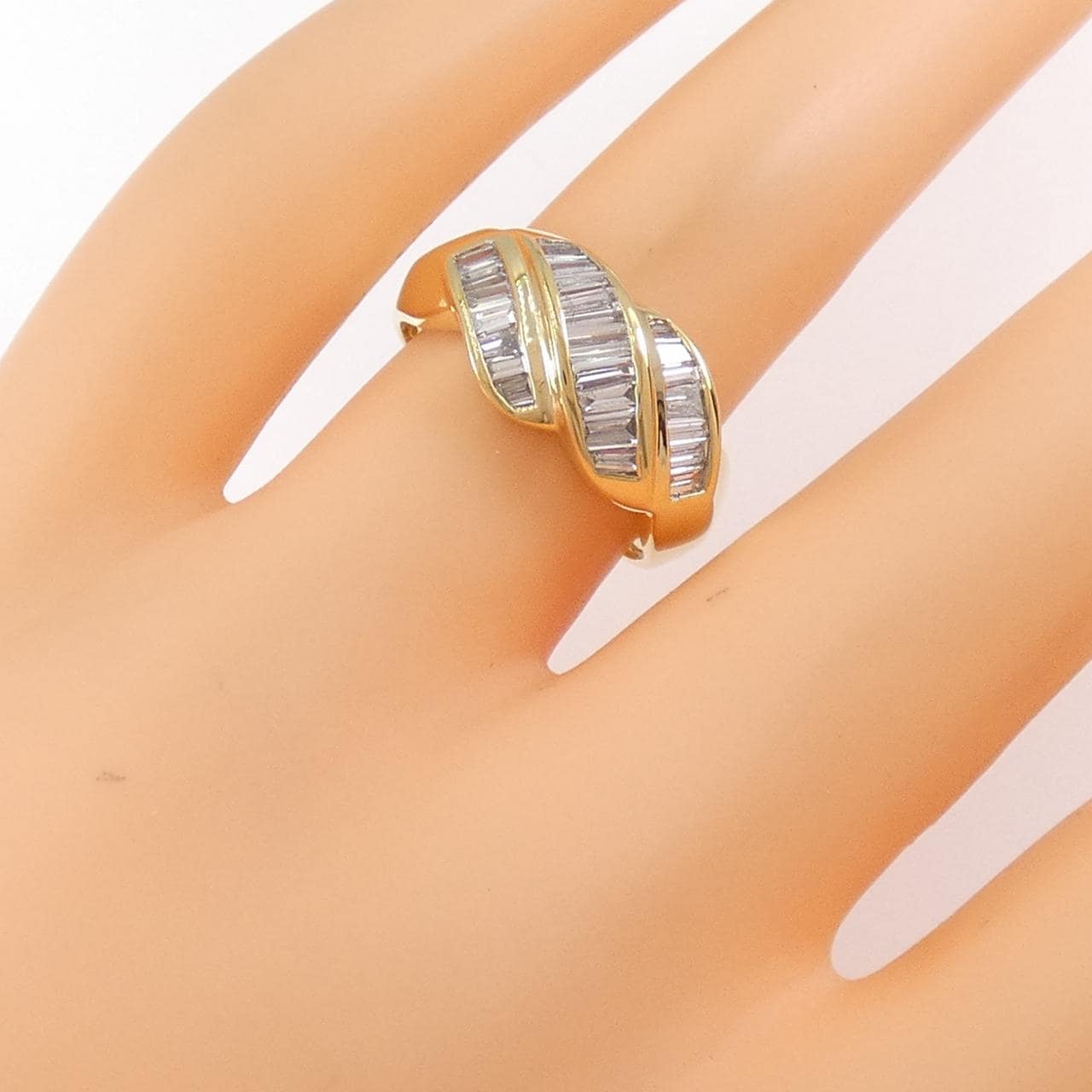 750YG/750WG ダイヤモンド リング