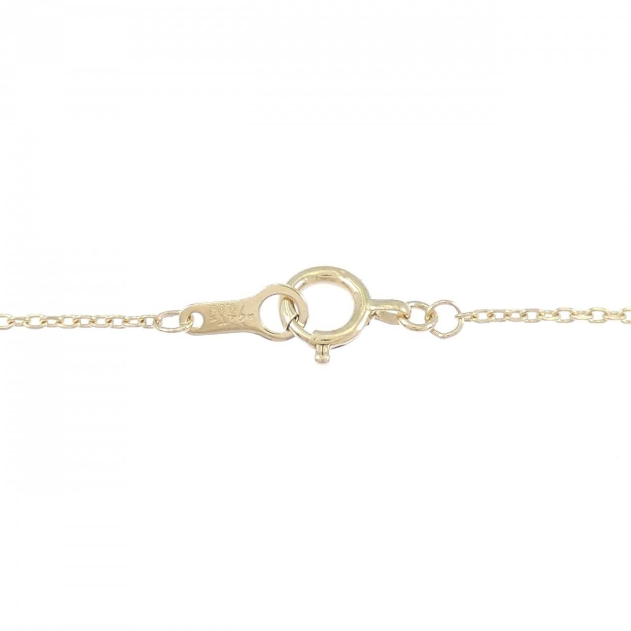 アガット ダイヤモンド ネックレス 0.03CT