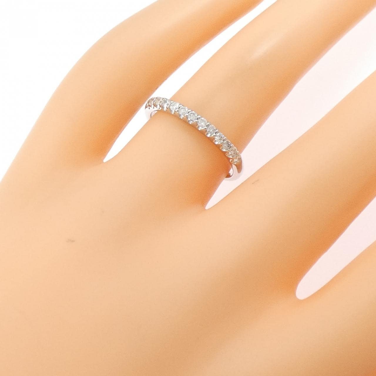 PT900 ハーフエタニティ ダイヤモンド リング 0.23CT