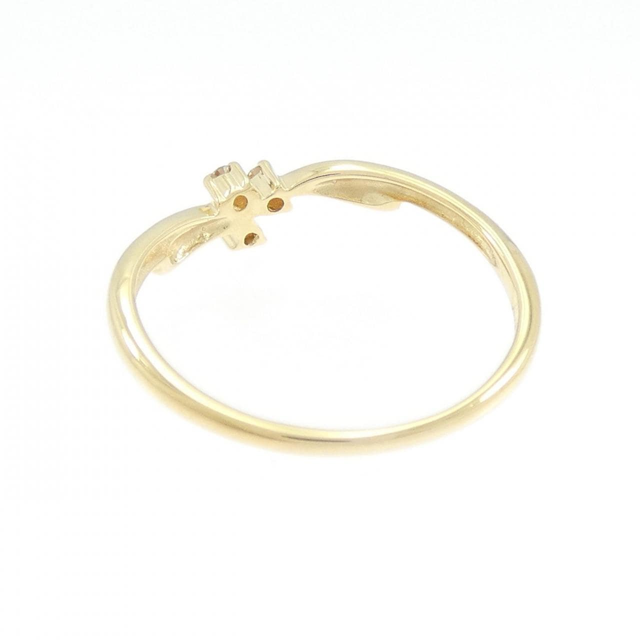K18YG ダイヤモンド リング 0.05CT