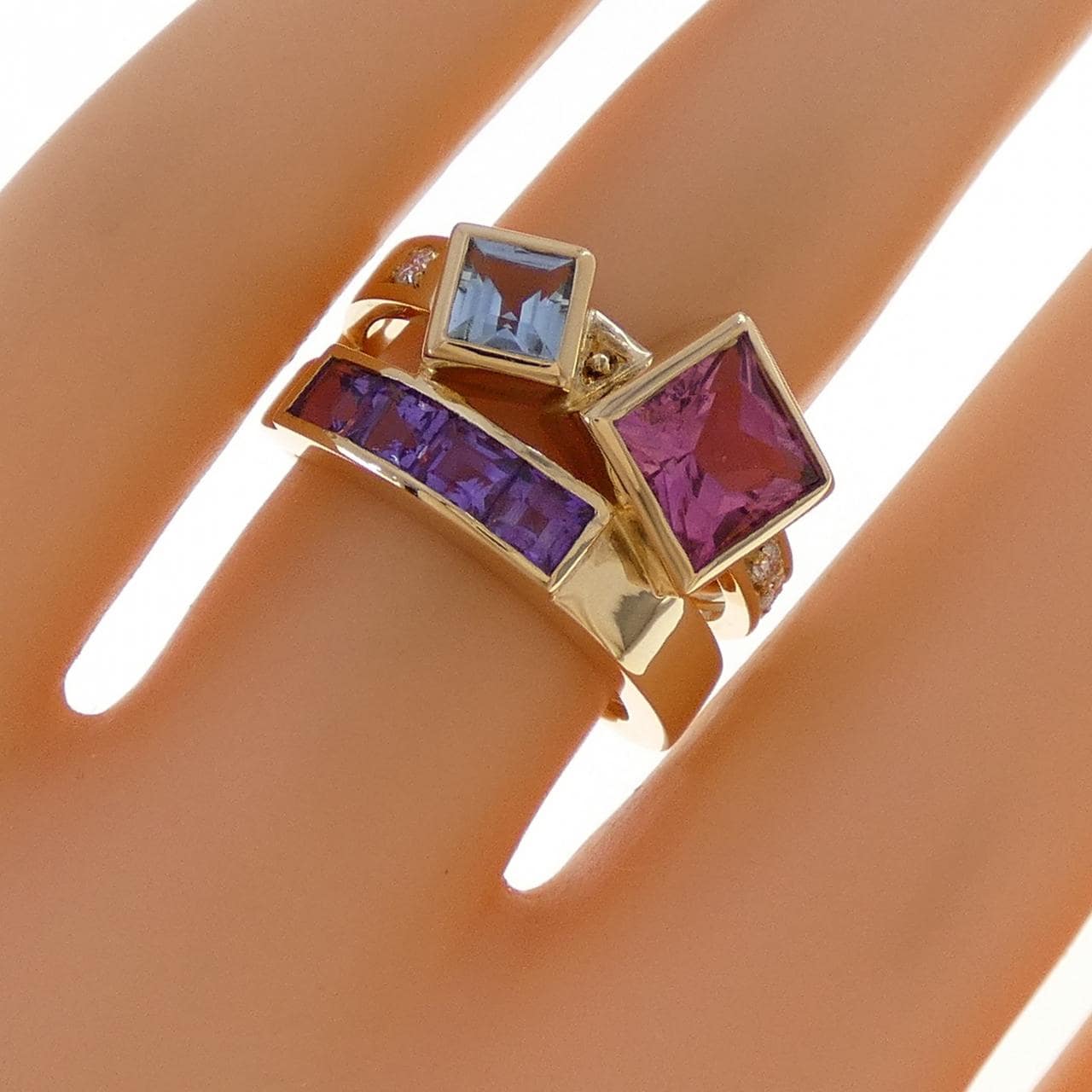 タサキ カラーストーン リング