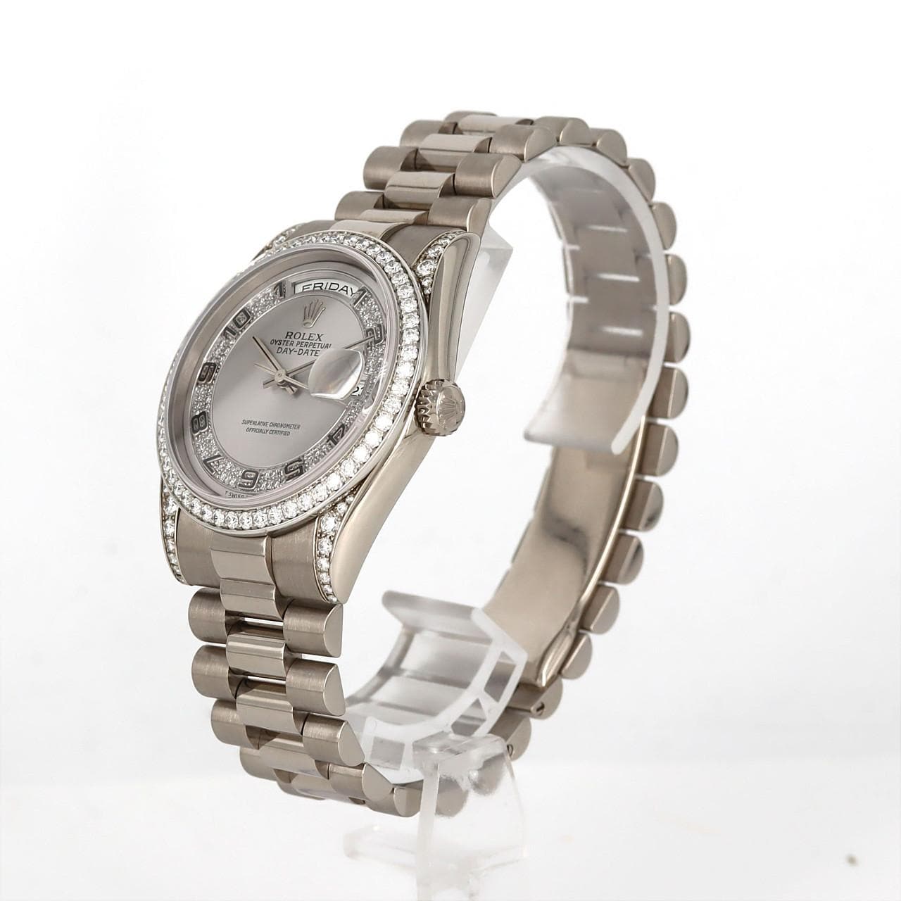 ROLEX Day-Date 118389MA 白金自动上弦D