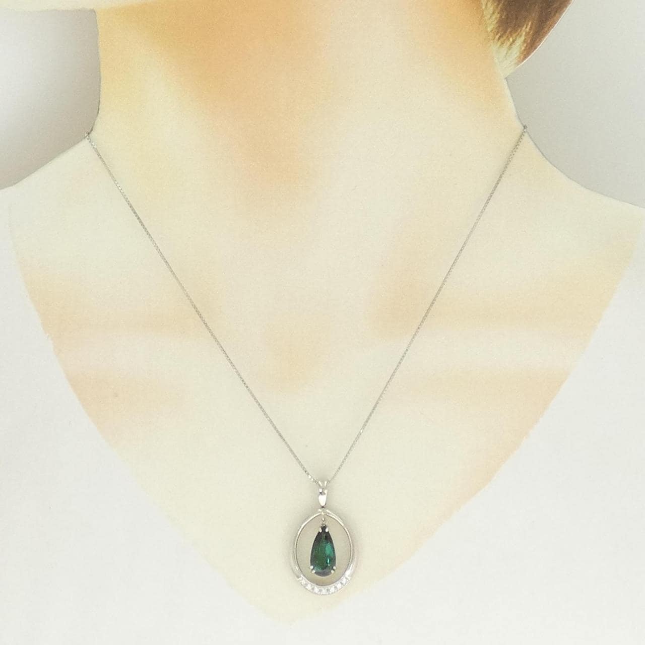 PT900/PT850 トルマリン ネックレス 2.27CT