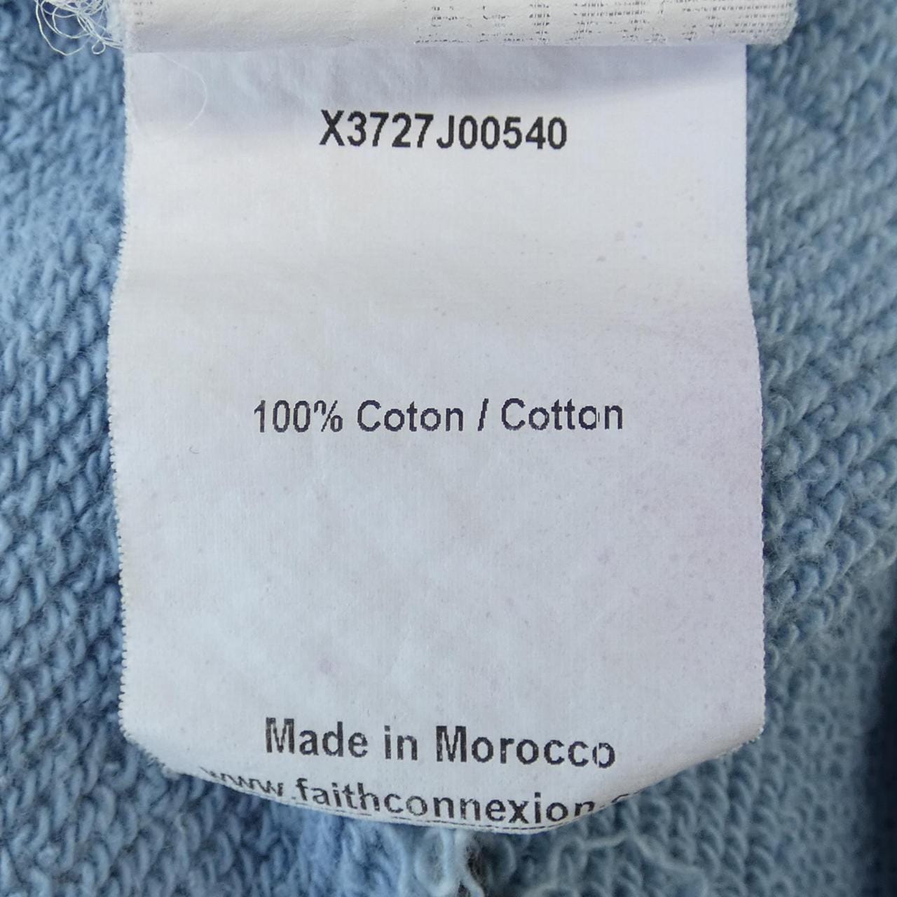 フェイスコネクション FAITH CONNEXION X3727J00540 スウェット