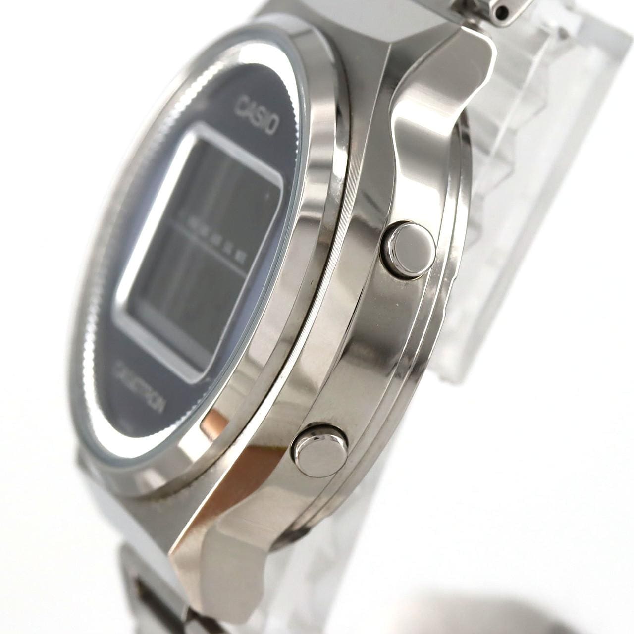 カシオ カシオトロン 電波時計 LIMITED TRN-50-2AJR SS ソーラークォーツ