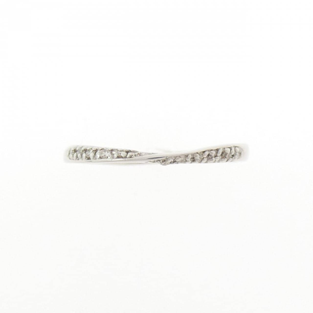 K18WG ダイヤモンド リング 0.06CT