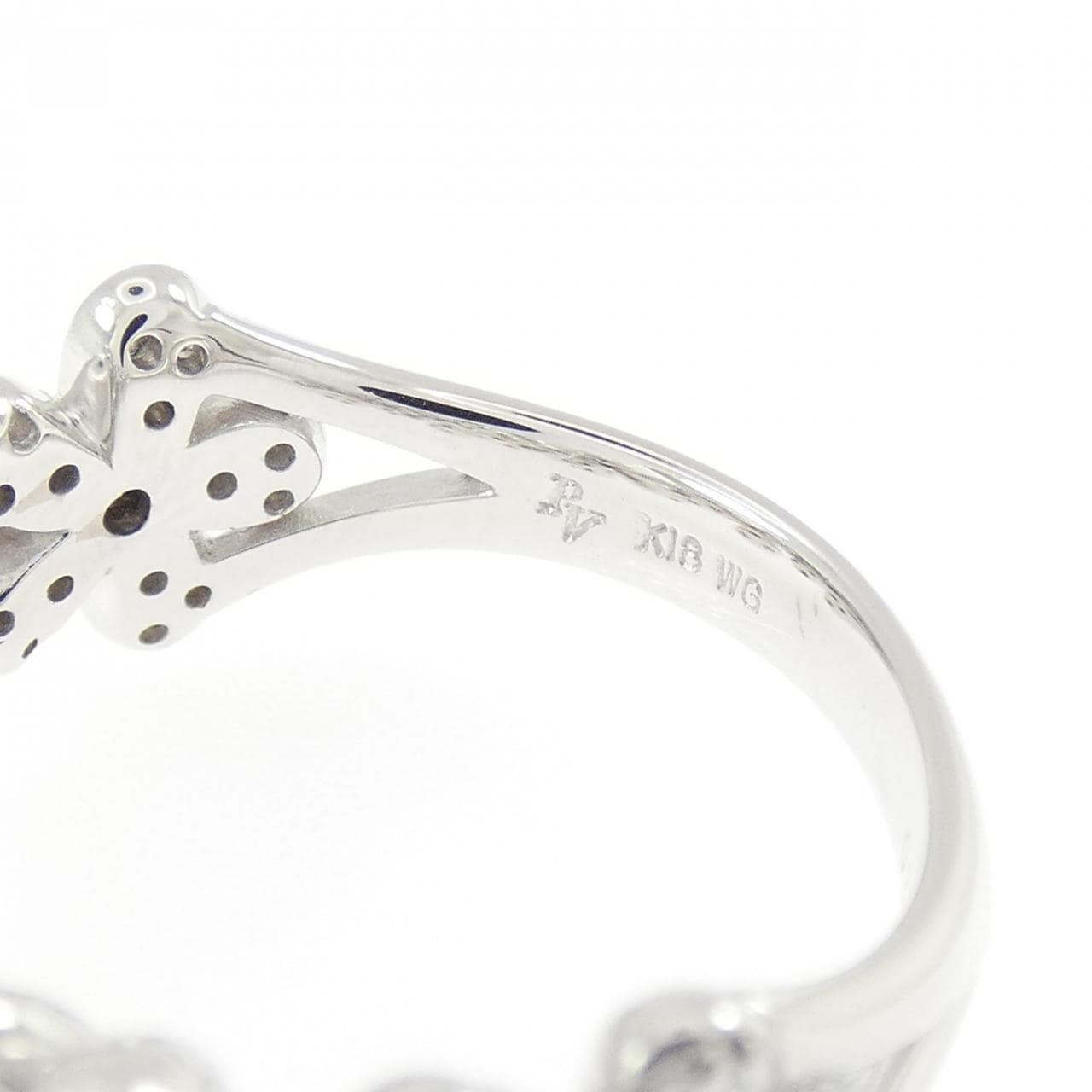 ポンテヴェキオ フラワー リング 0.77CT