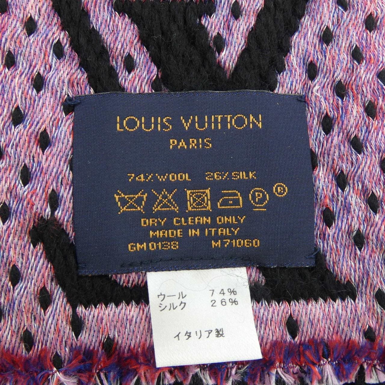 ルイヴィトン LOUIS VUITTON エシャルプ ロゴマニア LVストーリーズ M71060 MUFFLER