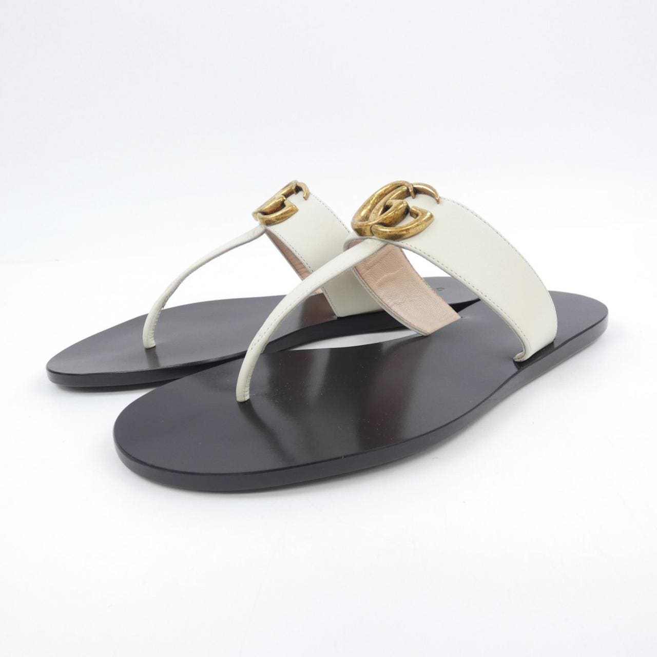 グッチ GUCCI ダブルG フラット 497444 サンダル