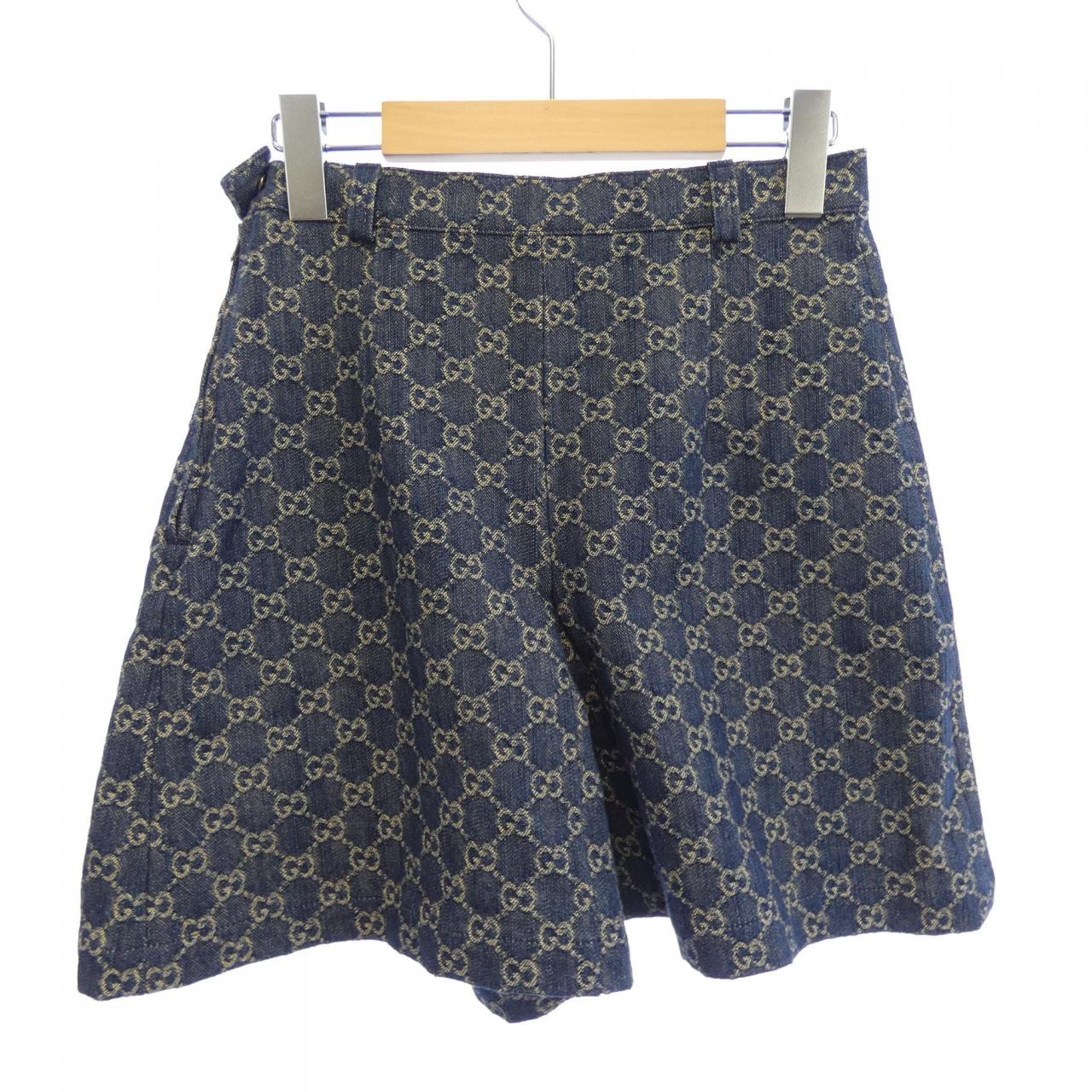 グッチ GUCCI ウォッシュド オーガニックデニム 652661 XDBLL ショートパンツ