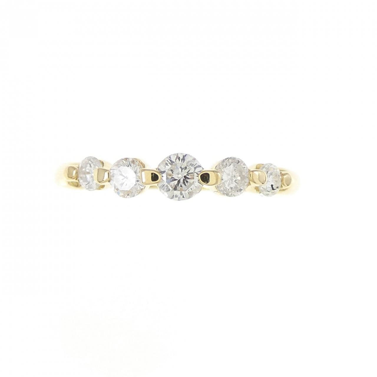 K18YG ダイヤモンド リング 0.32CT