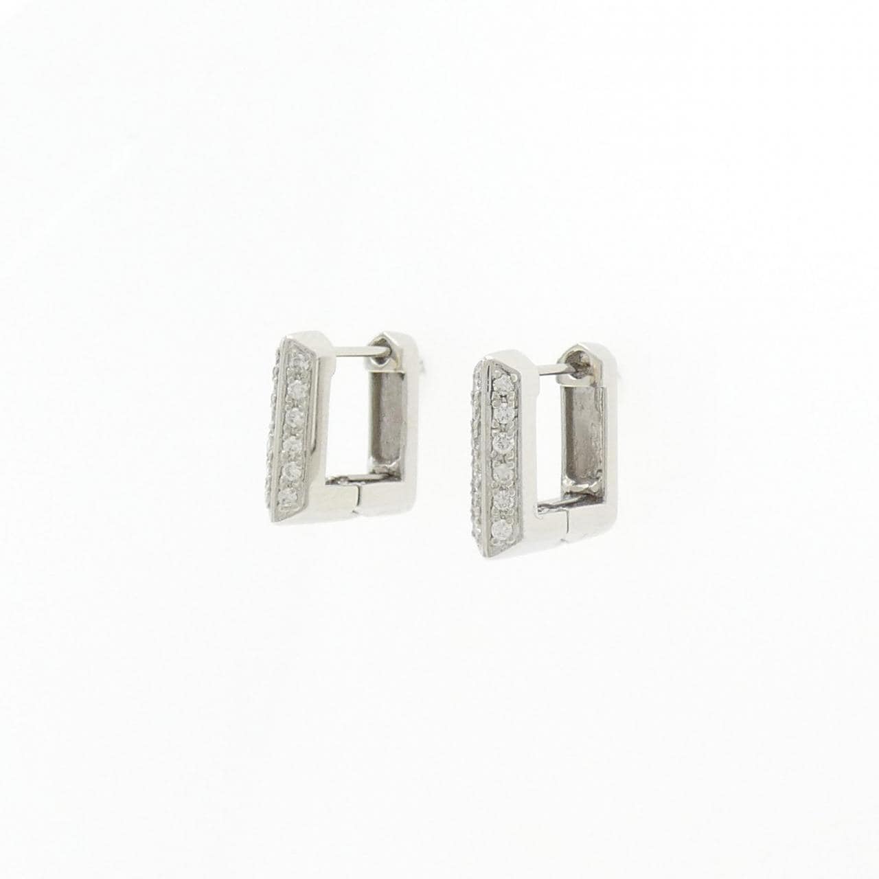 PT ダイヤモンド ピアス 0.18CT