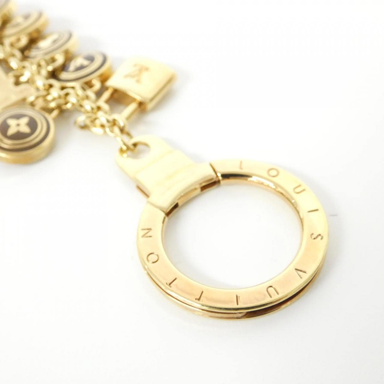 ルイヴィトン ポルト クレ パスティーユ M65387 キーリング