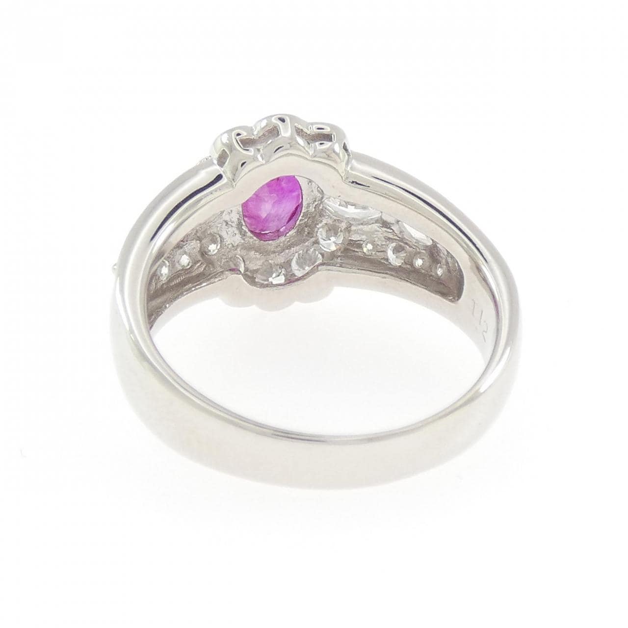 PT900 ルビー リング 1.12CT