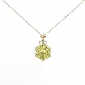 K18YG カラーストーン ネックレス