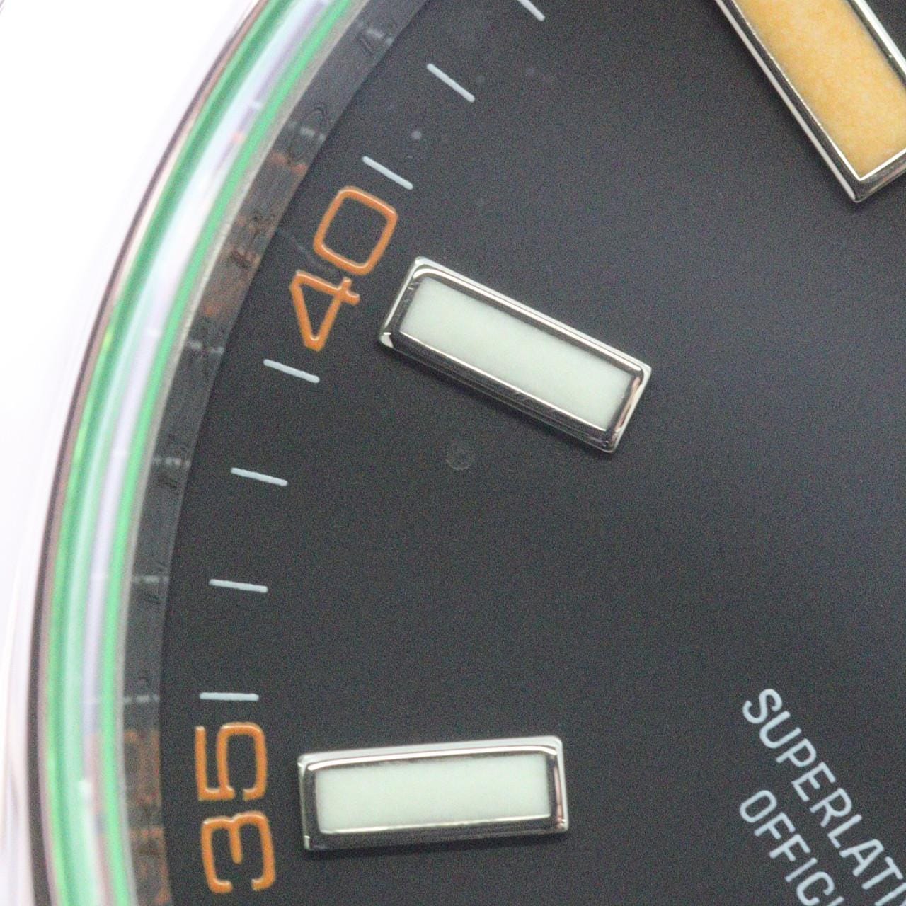 ロレックス ミルガウス 116400GV SS 自動巻 M番