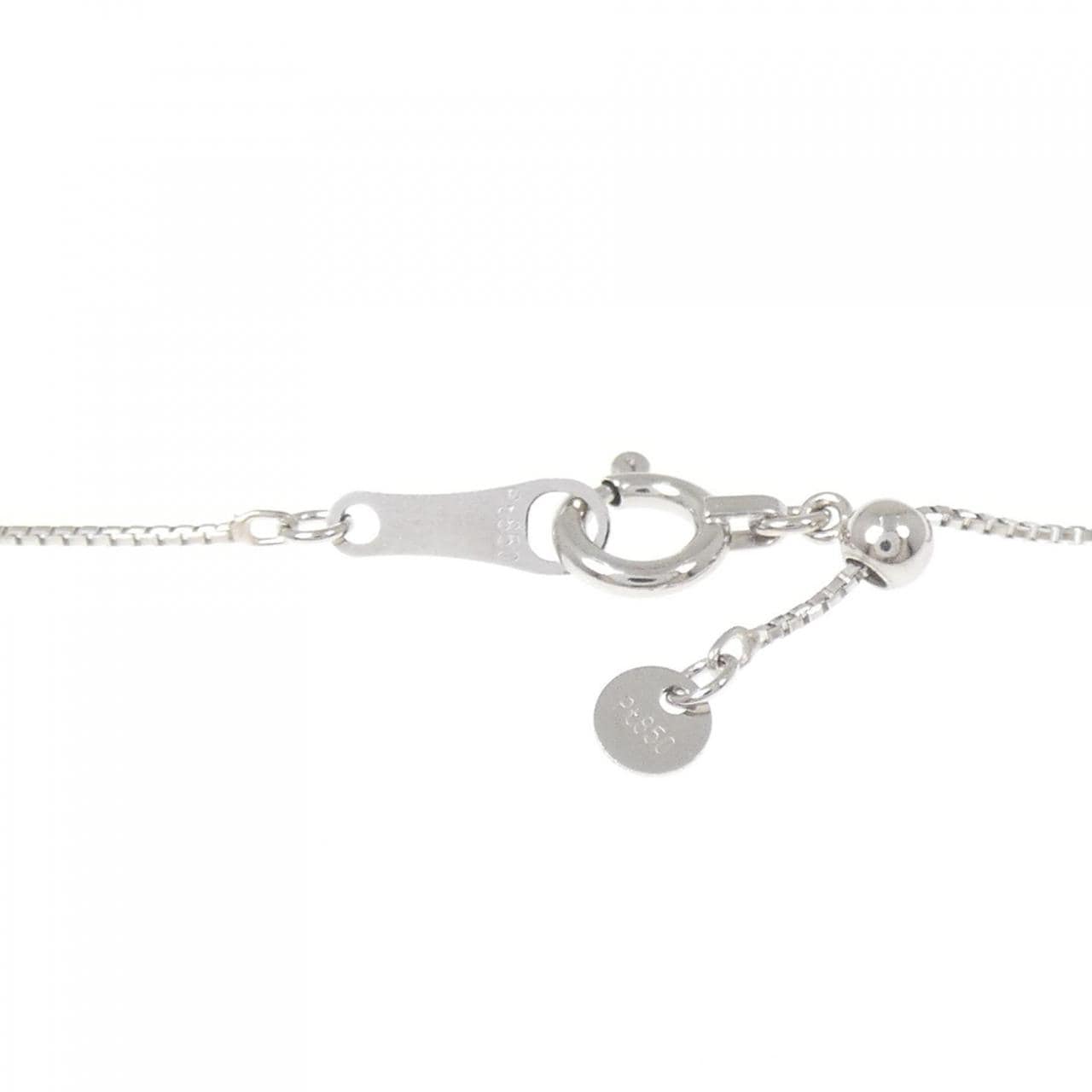 PT900/PT850 ダイヤモンド ネックレス 1.00CT FVY VS2 ファンシーカット
