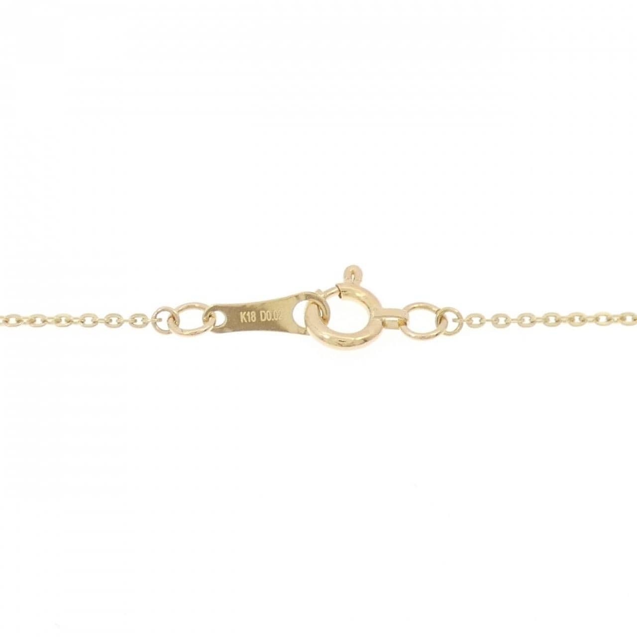 ローリーロドキン ダイヤモンド ネックレス 0.02CT