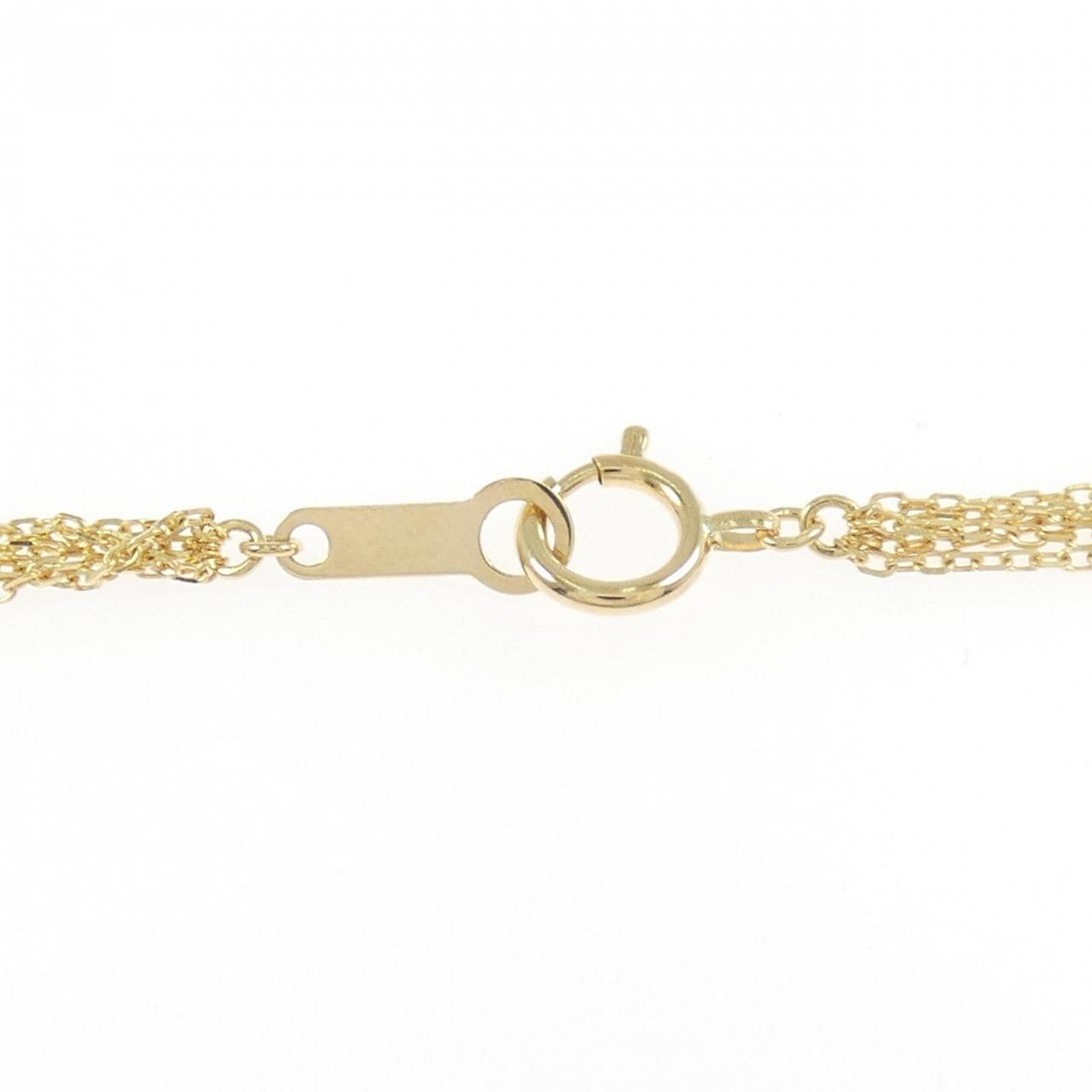 K18YG 淡水パール ネックレス