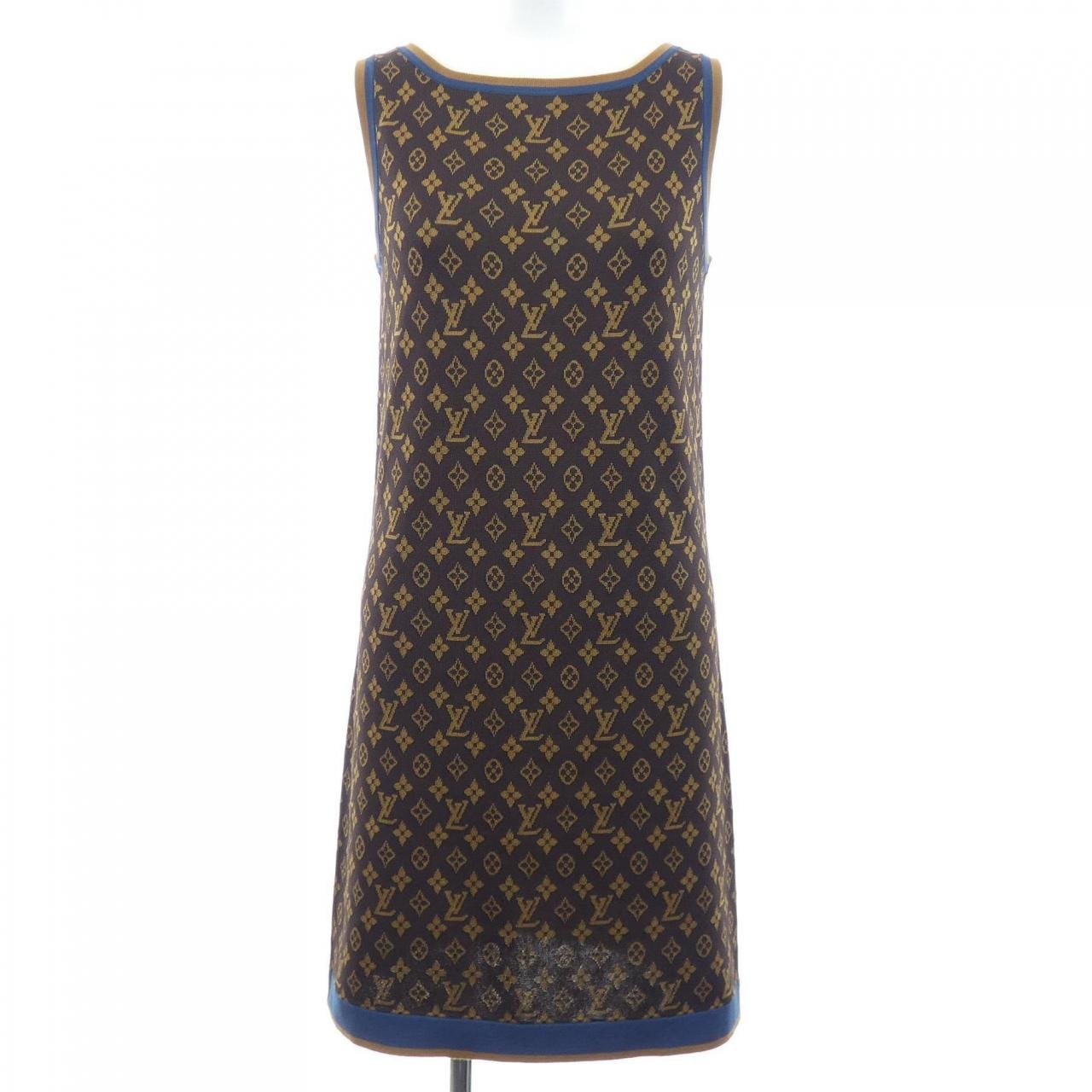 ルイヴィトン LOUIS VUITTON レトロモノグラムニット FJKD94ZID ワンピース