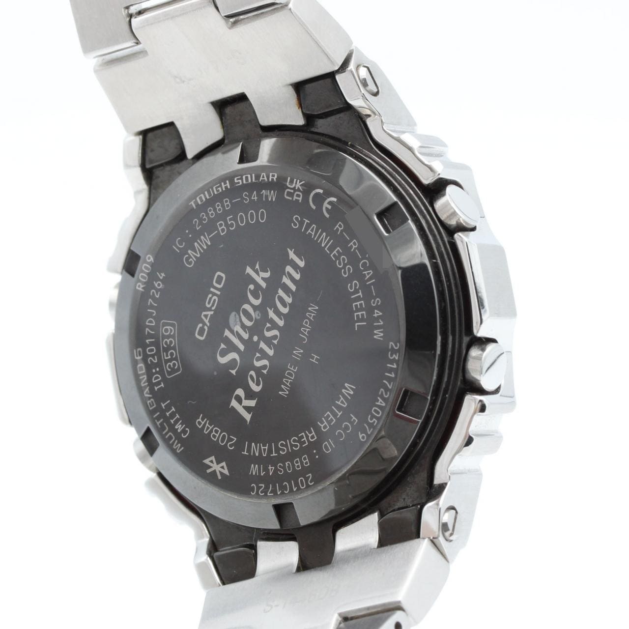 カシオ G-SHOCK 電波時計 GMW-B5000PC-1JF SS ソーラークォーツ