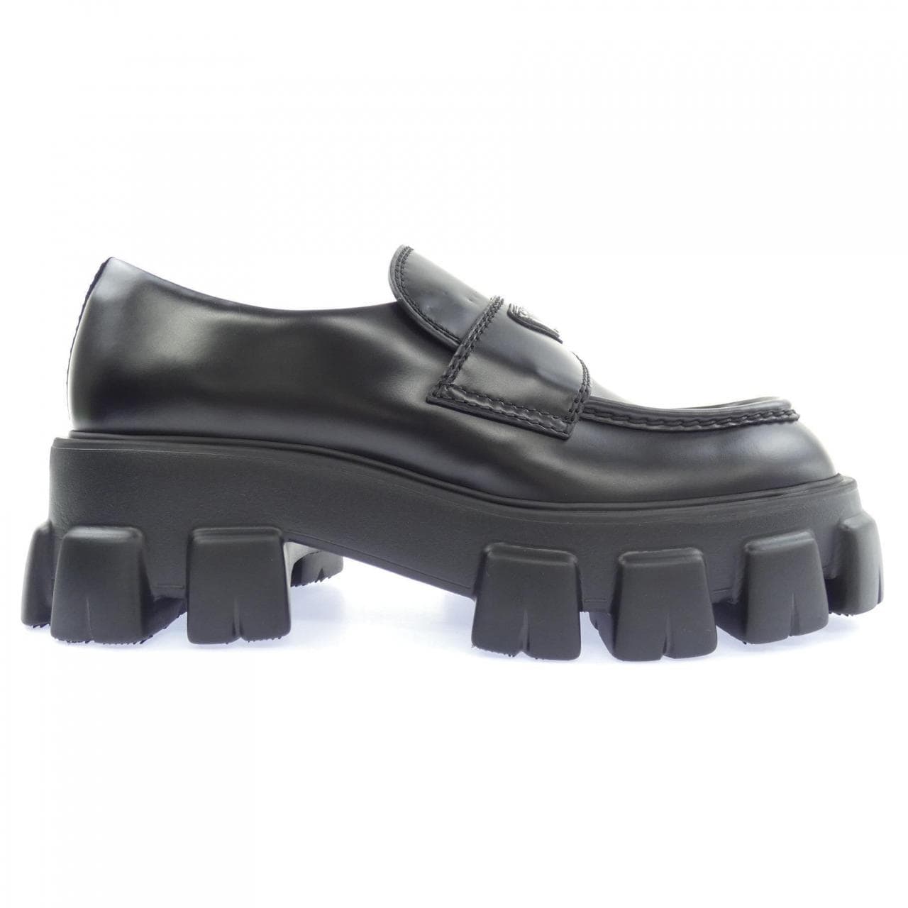 プラダ PRADA モノリスブラッシュドレザーローファー 2DE129 シューズ