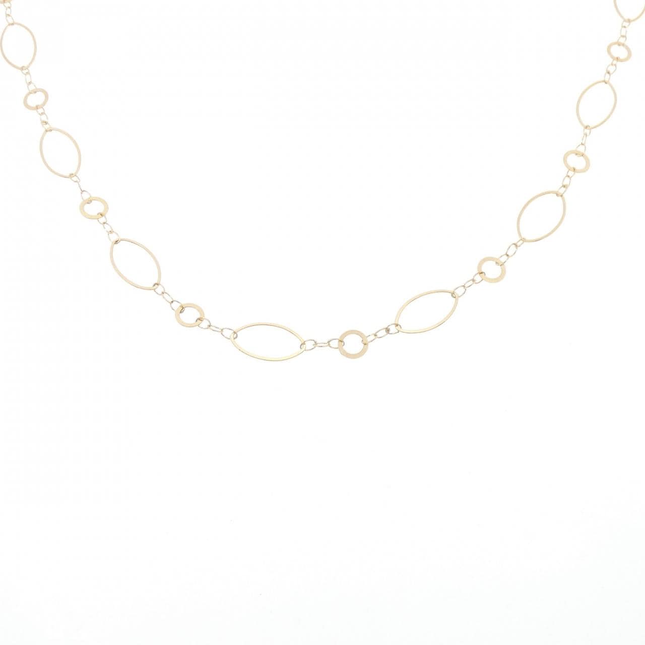 K18YG necklace