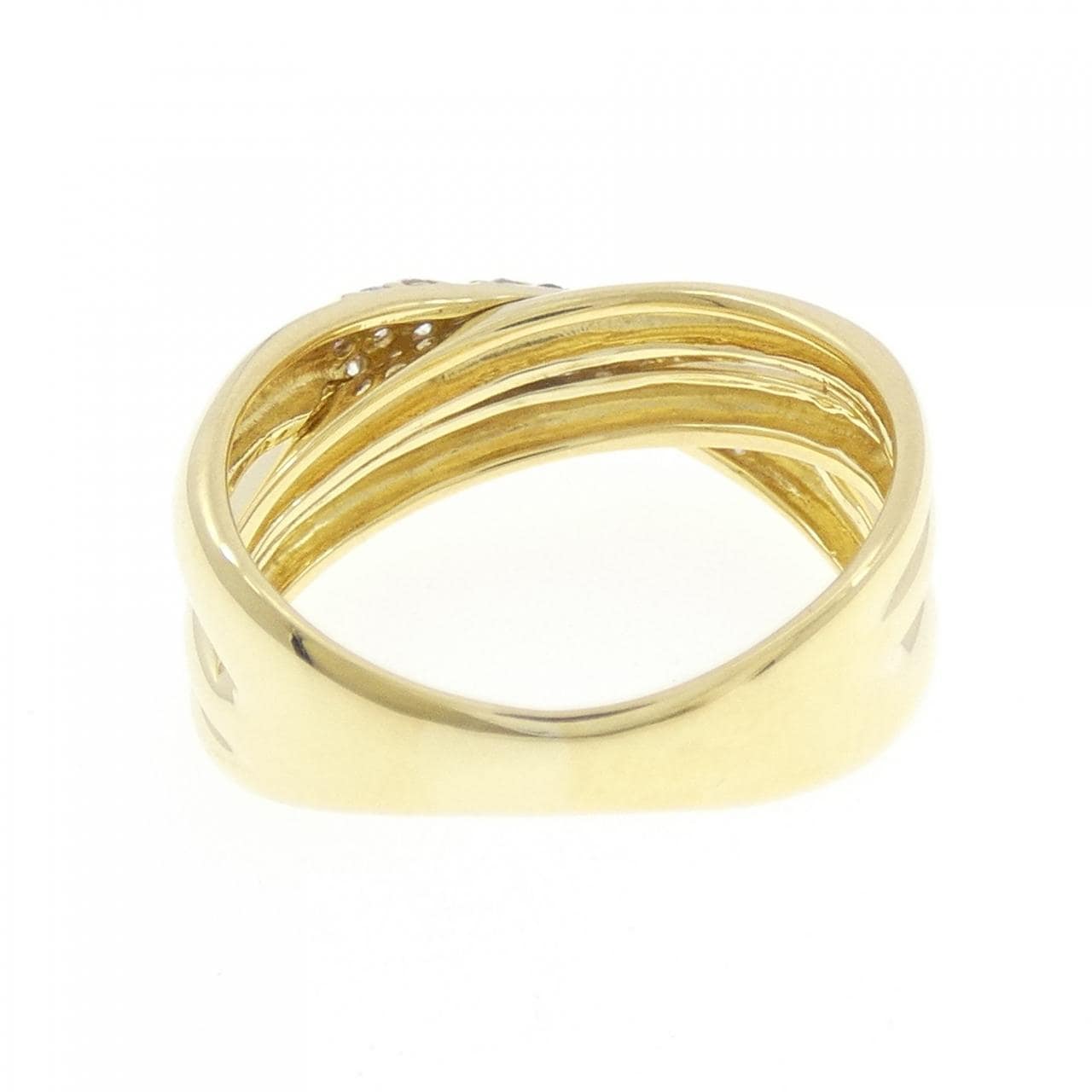 K18YG ダイヤモンド リング 0.30CT