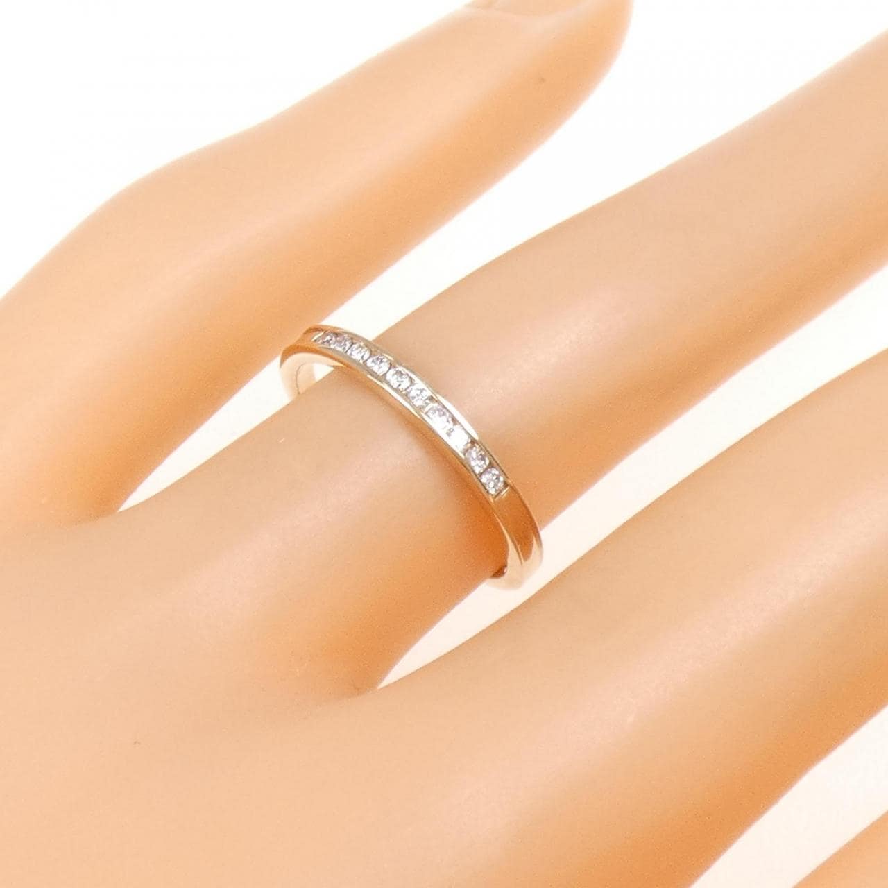 K18PG ダイヤモンド リング 0.10CT
