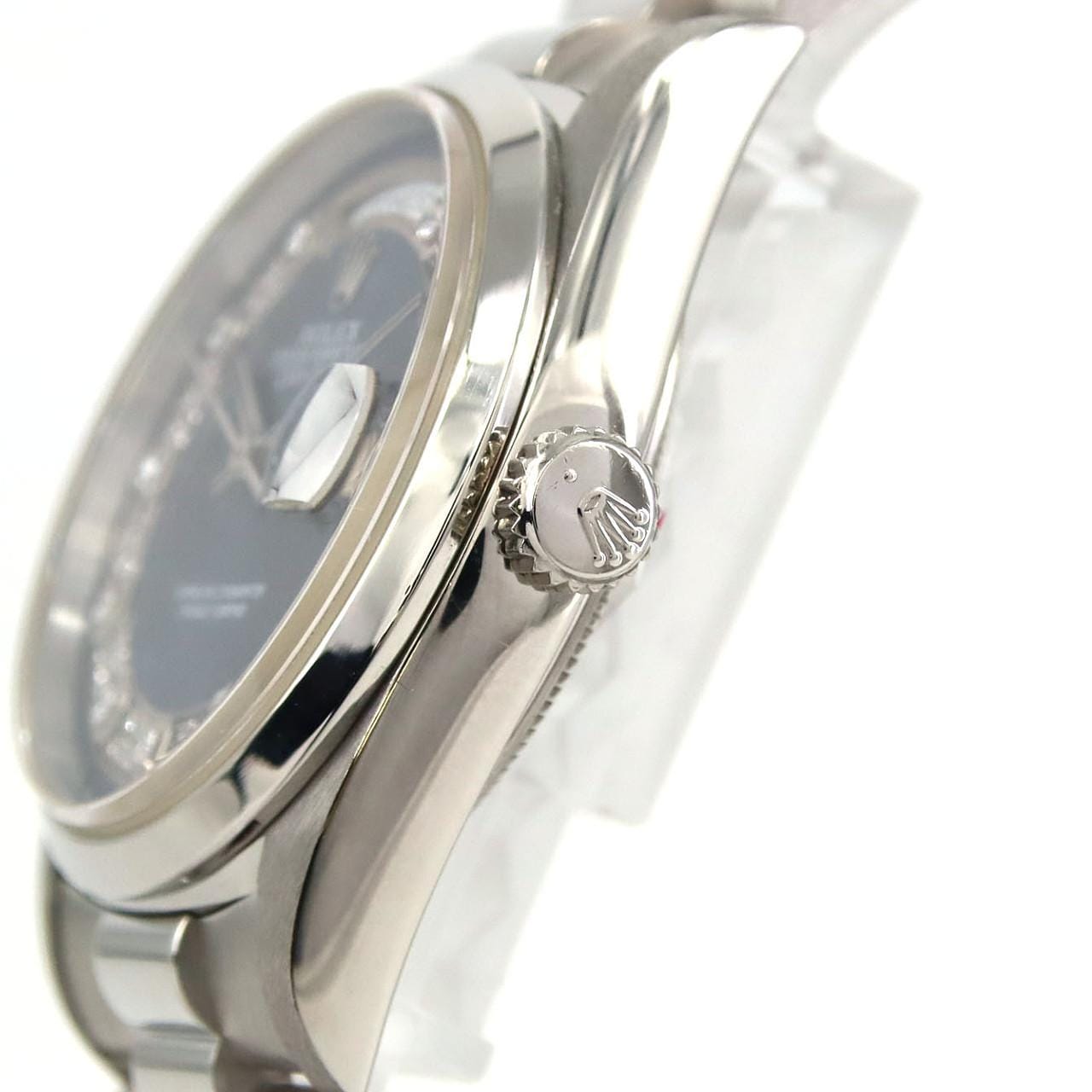 ロレックス デイデイト 18206MG PT 自動巻 U番