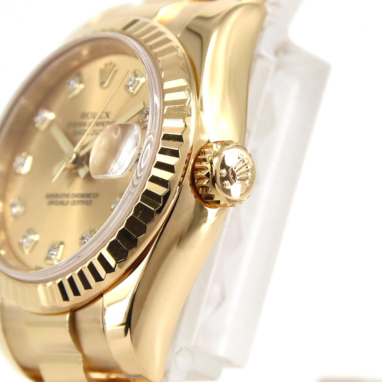 ロレックス デイトジャスト 179178G YG 自動巻 V番