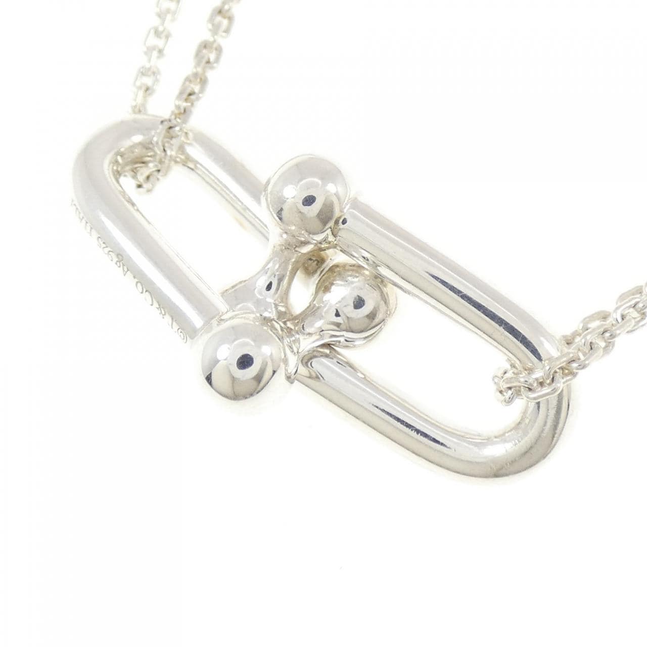 ティファニー ハードウェア ラージ ダブル リンク ネックレス