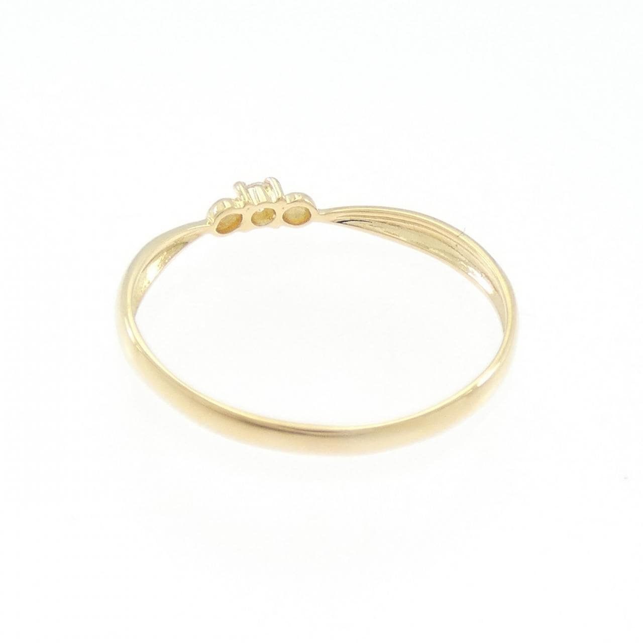 K18YG ダイヤモンド リング 0.03CT