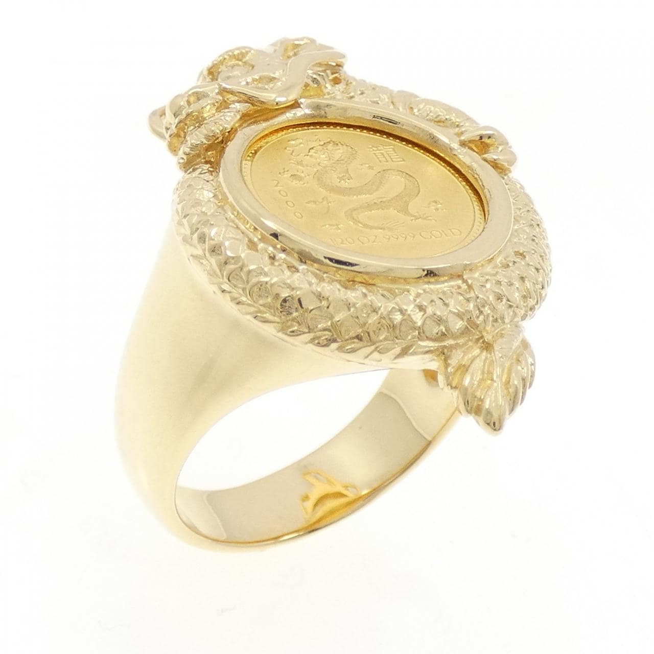 K18YG ドラゴン リング