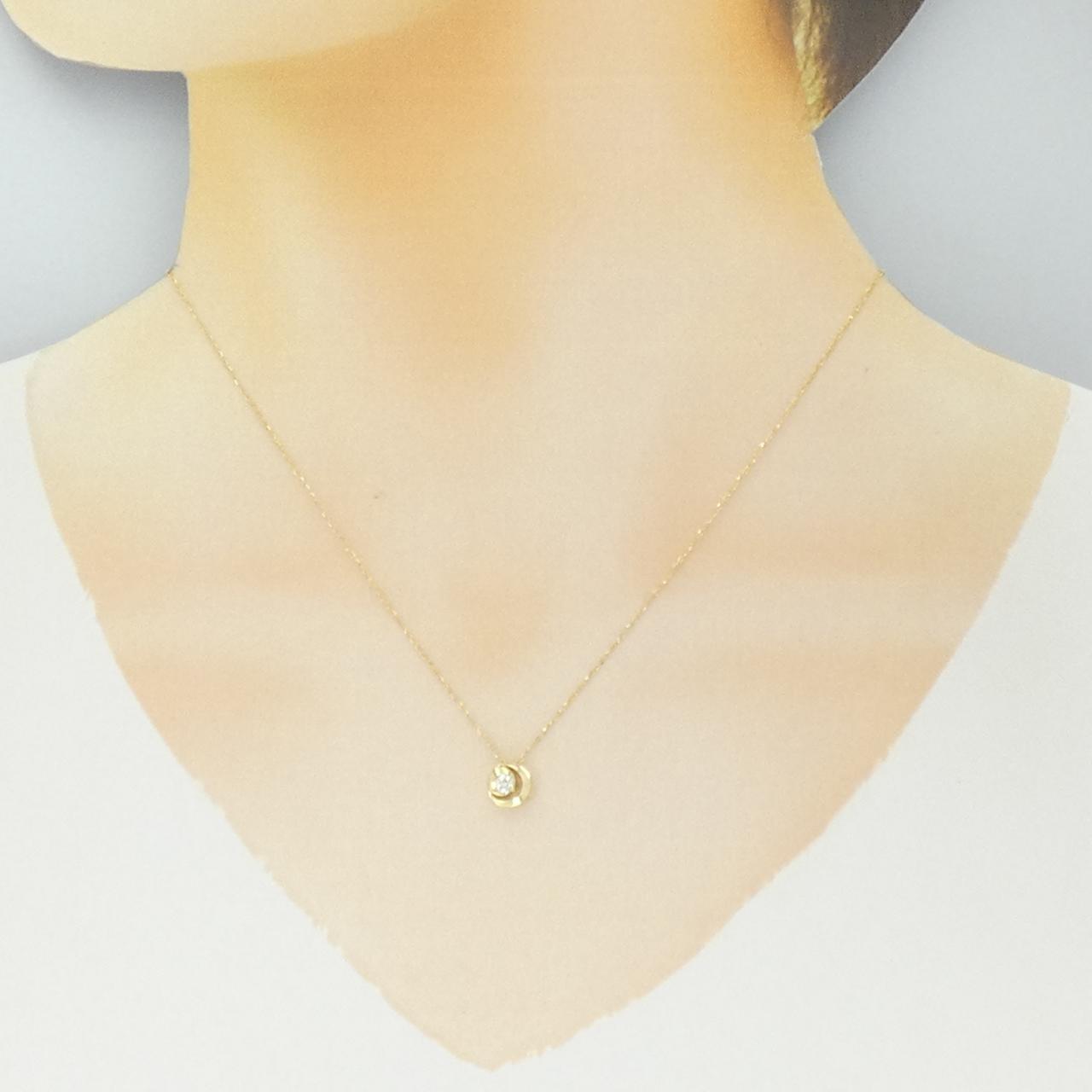 フェスタリア ダイヤモンド ネックレス 0.106CT