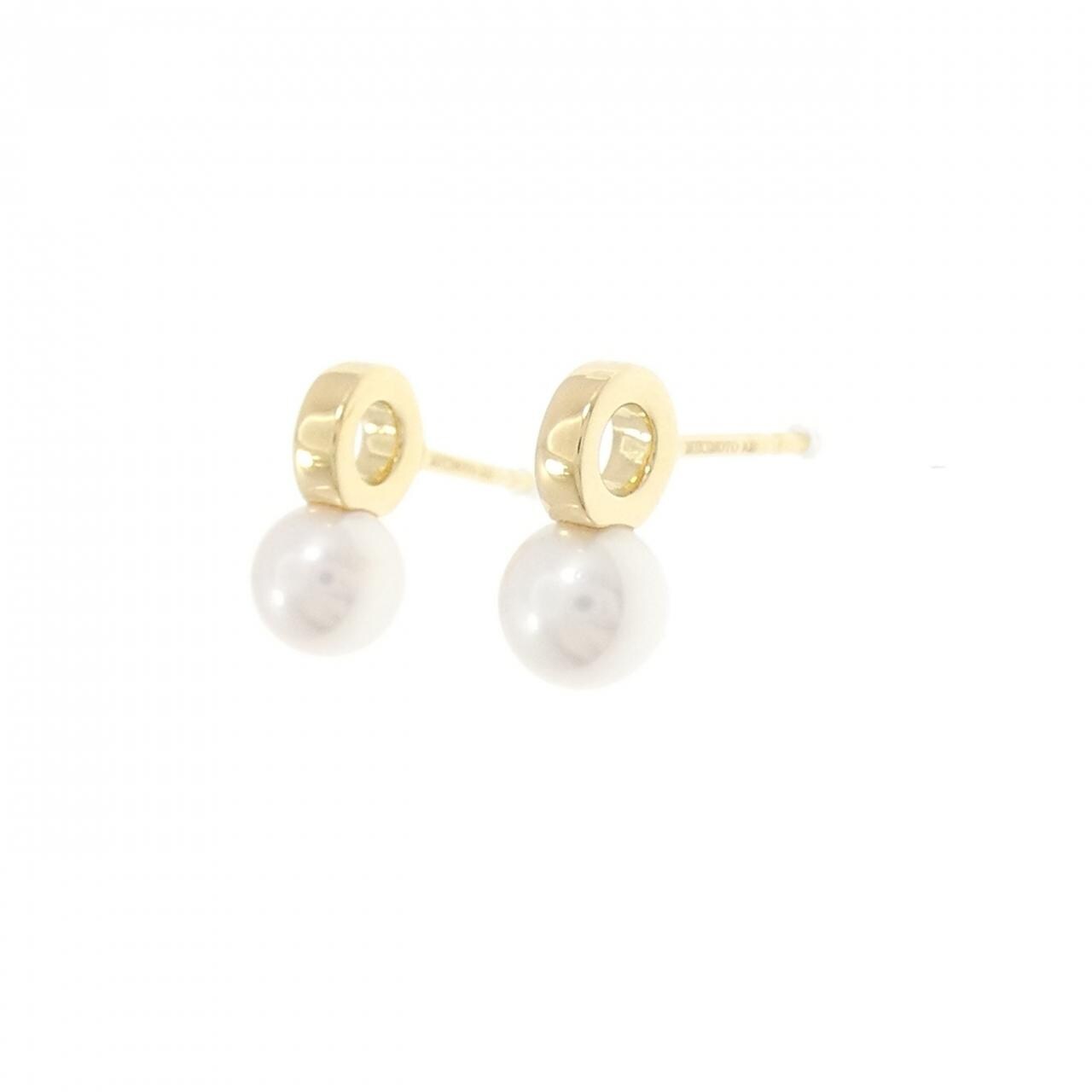 ミキモト アコヤパール ピアス 5.6mm
