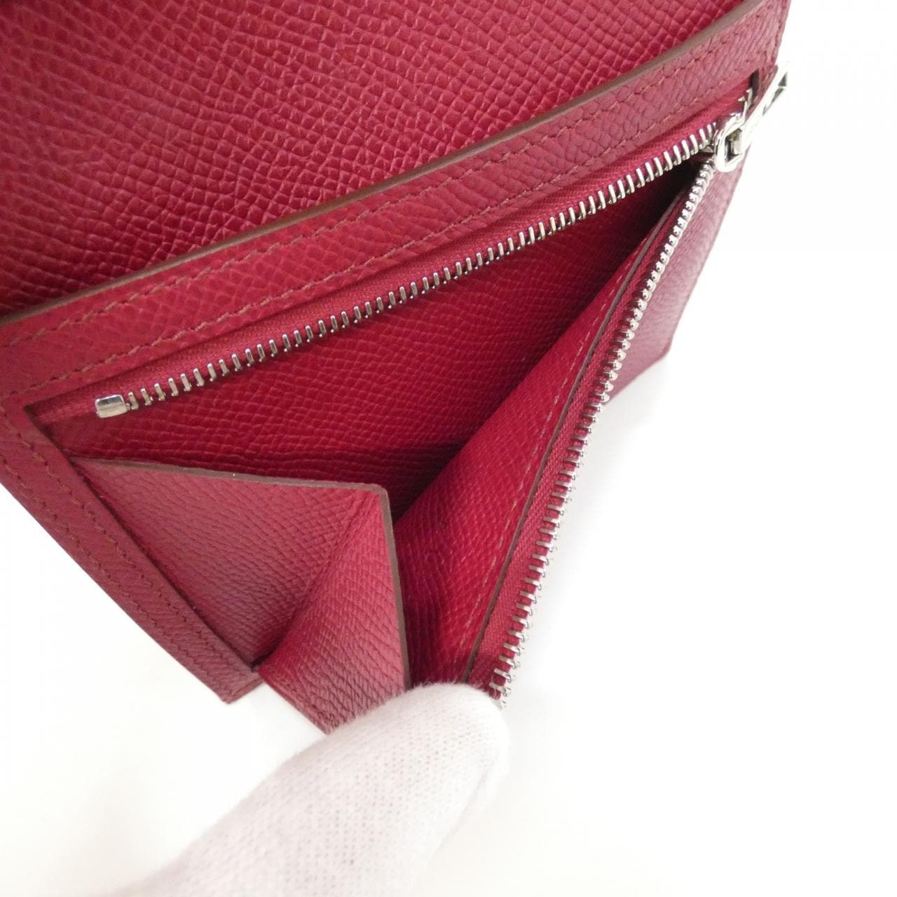 【未使用品】エルメス ベアン コンパクト タッチ 082204CK 財布